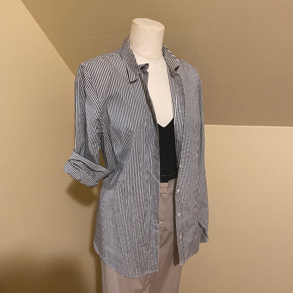 JCrew striped button down shirt